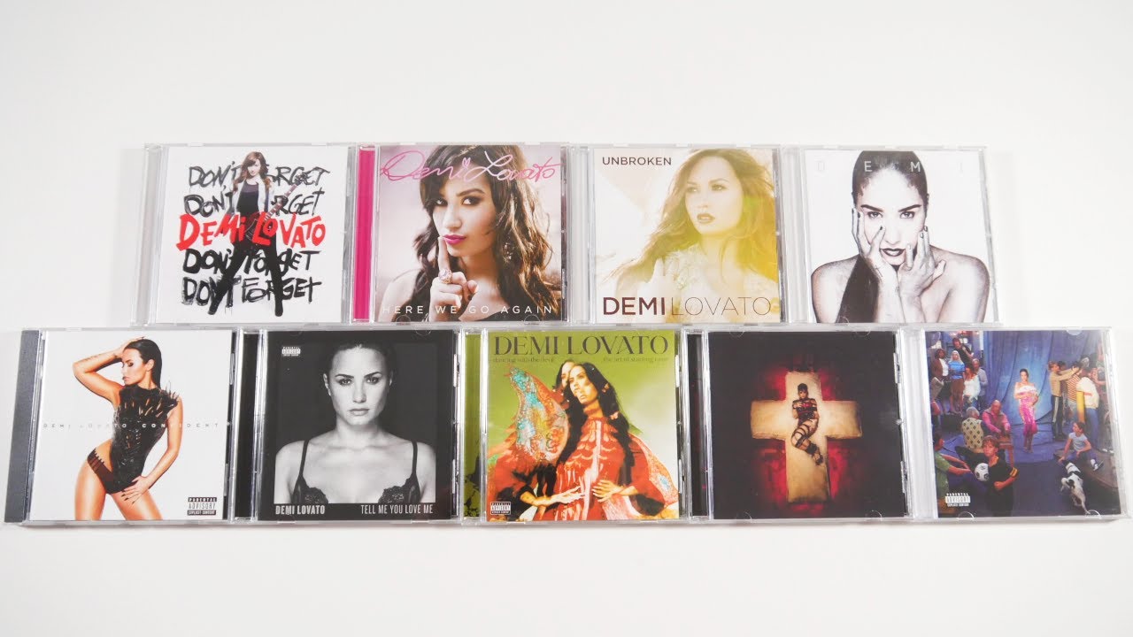Demi Lovato Discography Unboxing