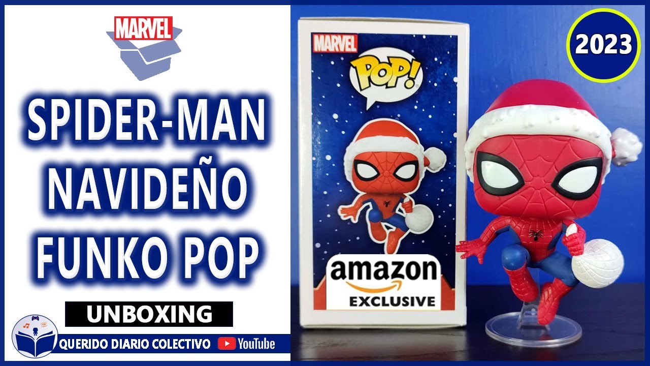 🔷 SPIDER-MAN FUNKO POP 1136 | NAVIDAD FUNKO EXCLUSIVO HOLIDAY 2023 BEYOND AMAZING | UNBOXING /REVIEW