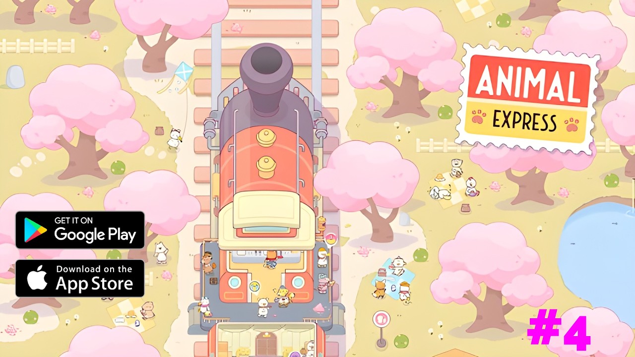 Animal Express Train Game Walkthrough Gameplay Part 4 (IOS Android)