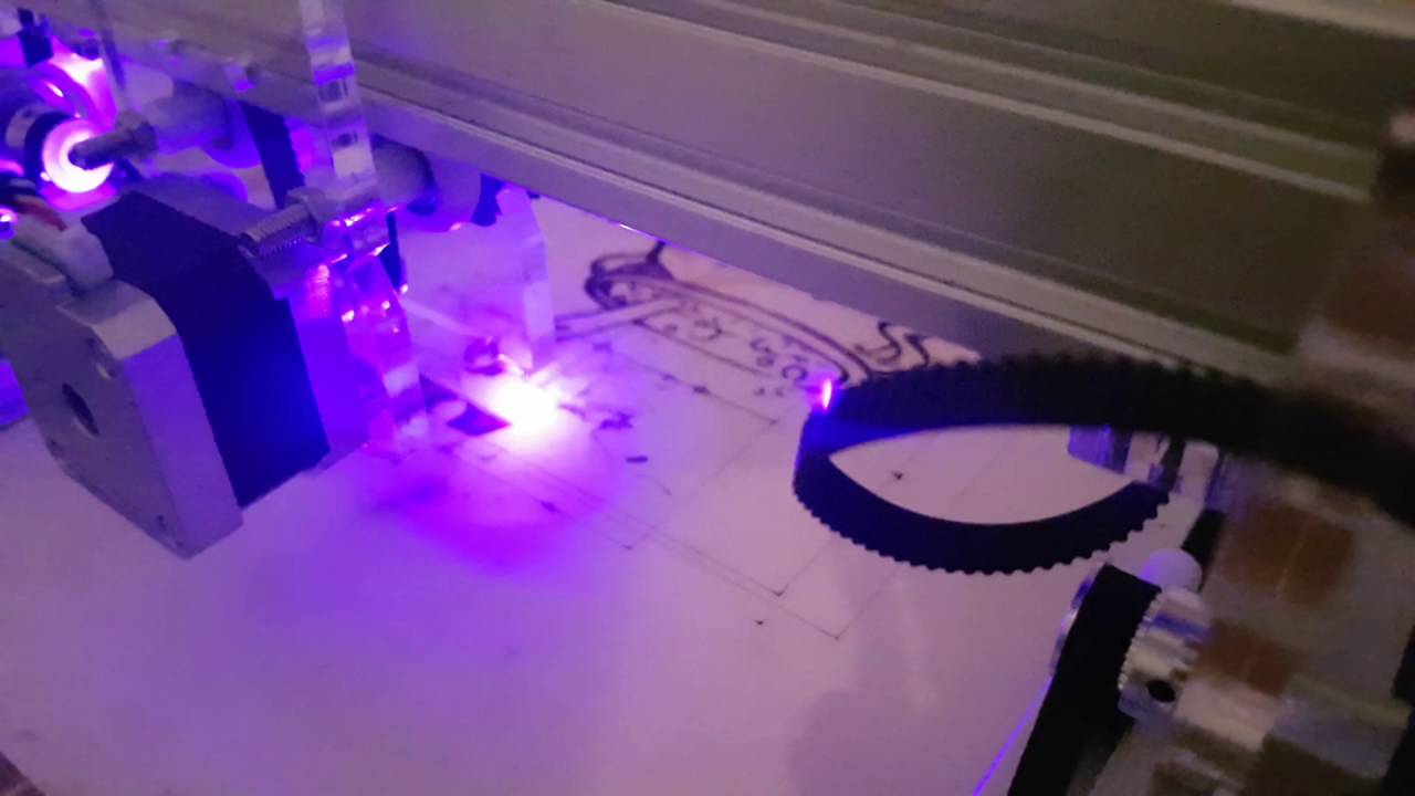 A5 500mw laser engraver gearbest - Broken Fan - Damaged Diode