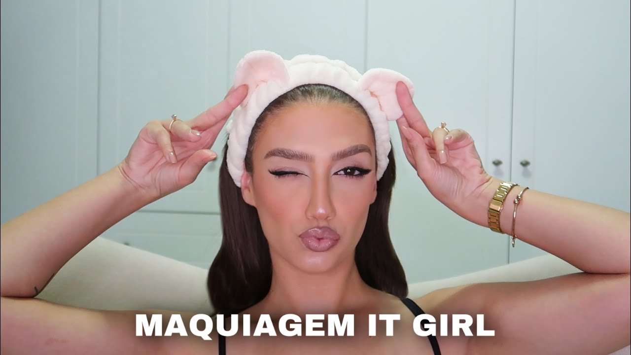 MAQUIAGEM DE UMA IT GIRL | MAKE COM TÉCNICAS FAMOSAS E VIRAIS QUE VÃO MUDAR SUA VIDA