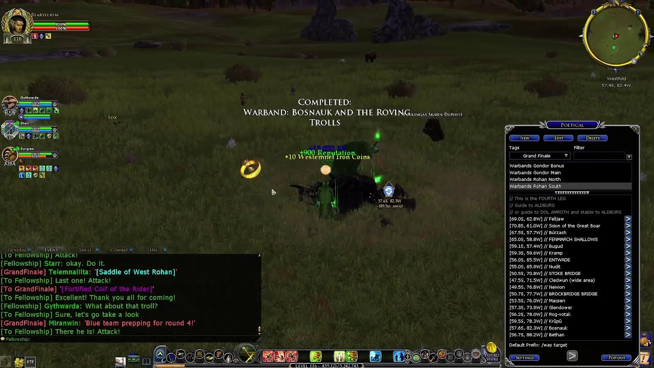 LotRO Crickhollow RT Grand Finale: Warband Tour