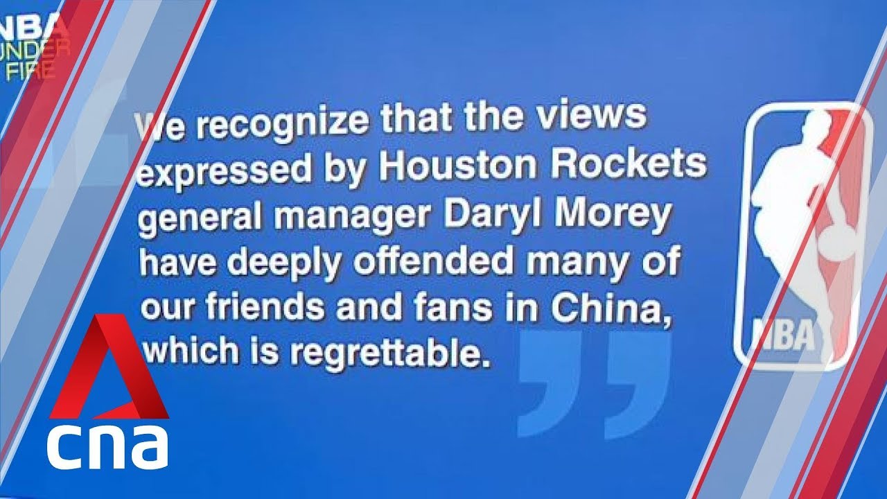 NBA, Houston Rockets suffer backlash in China over tweet on Hong Kong
