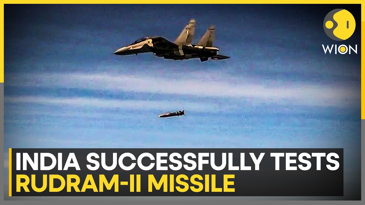 India's RudraM-II Missile Passes Crucial Test, Hits Target With Pinpoint Accuracy | WION