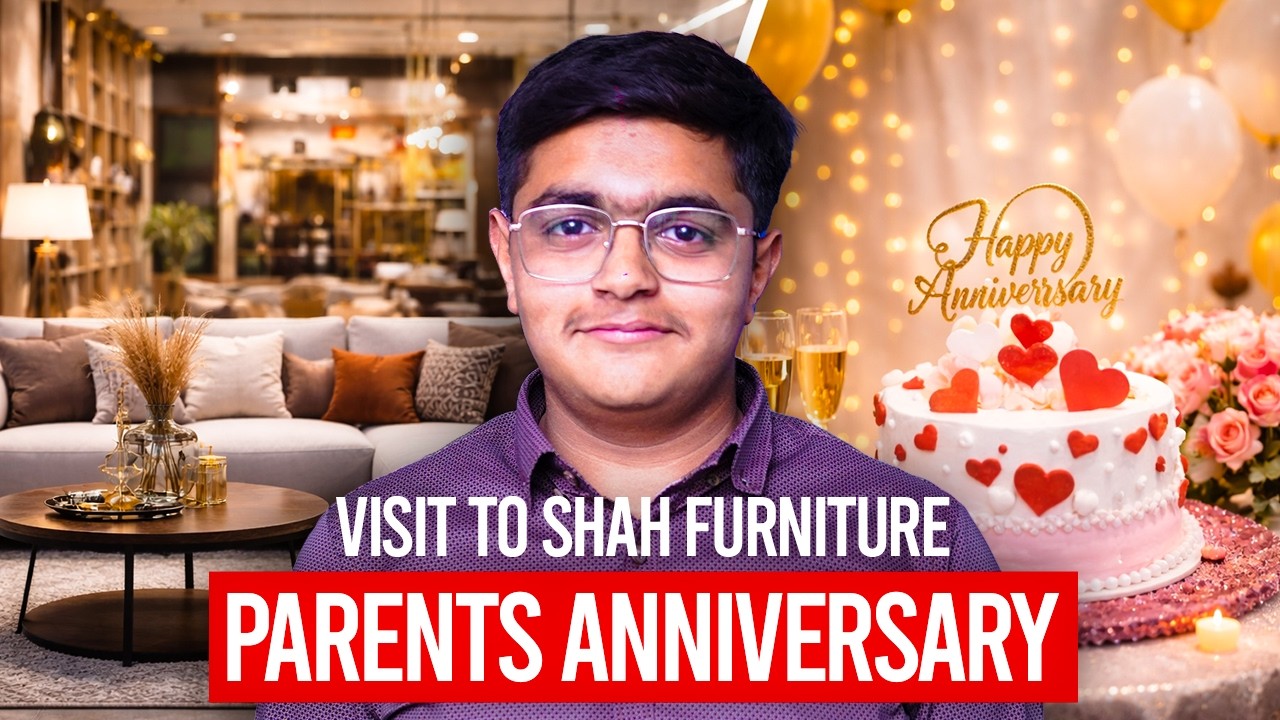 Visit to SHAH FURNITURE | Parents’ Anniversary Special | Saqib Vlogs Official