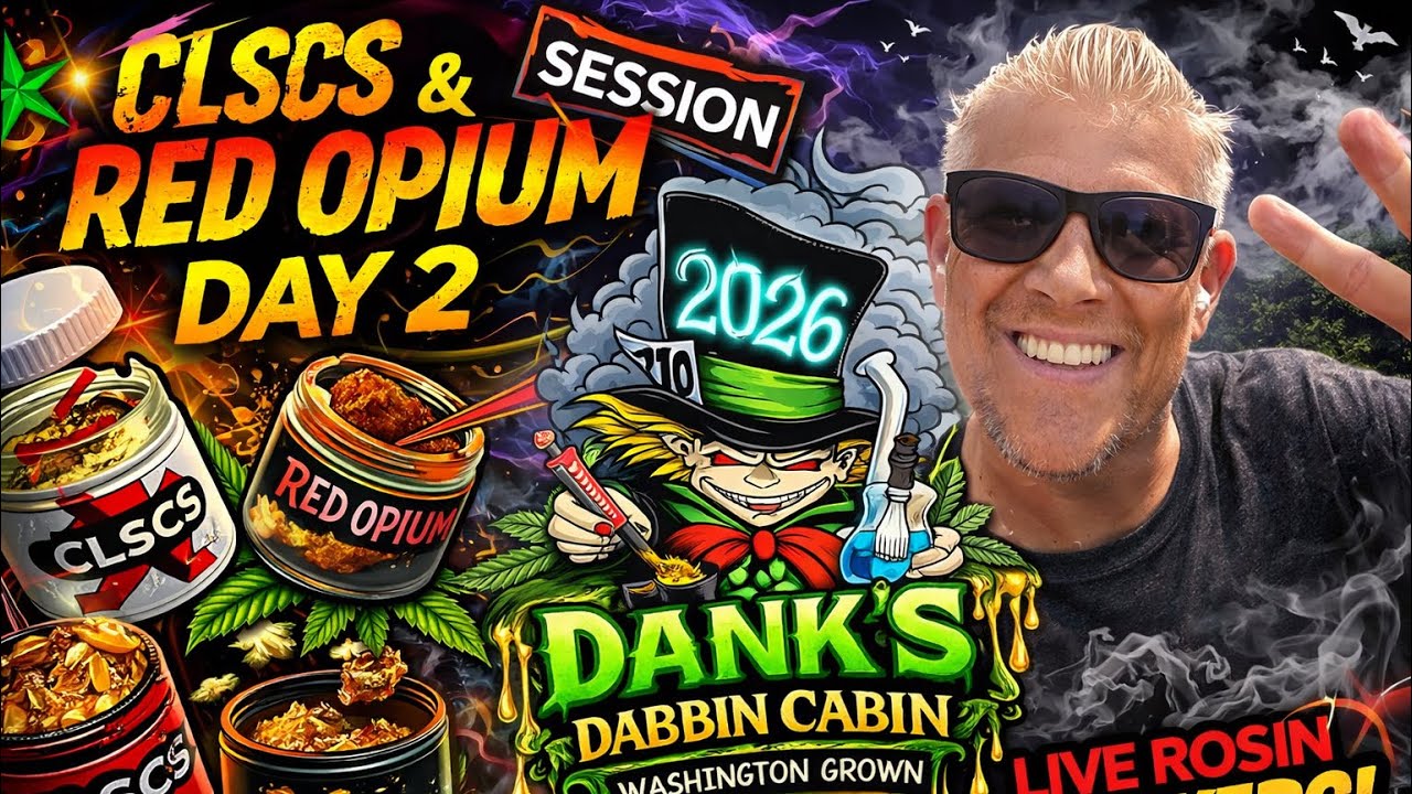 CLSCS live Rosin ~ Red Opium Session