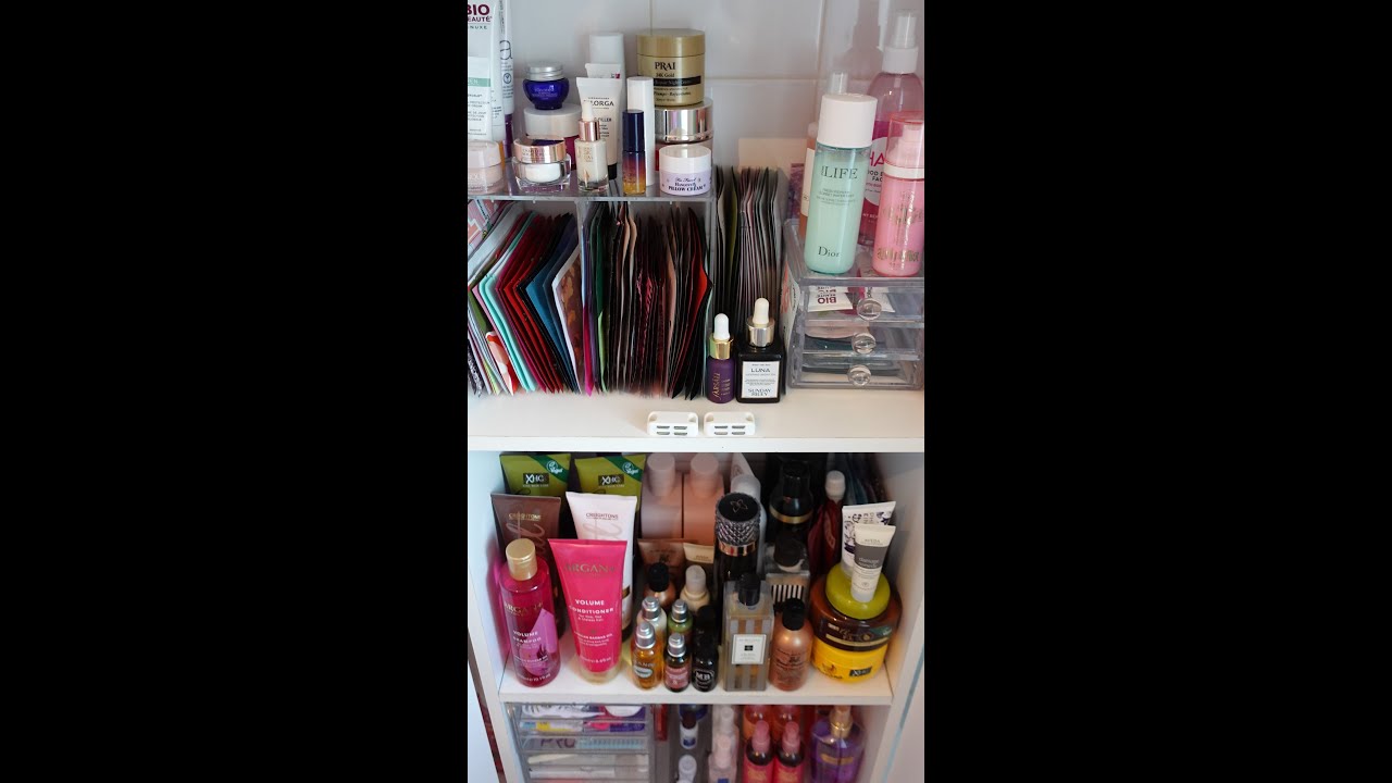 What`s In My Bathroom Unit? Beauty, Vanity, Bathroom Unit, Tour BEFORE The Bathroom Renovation.