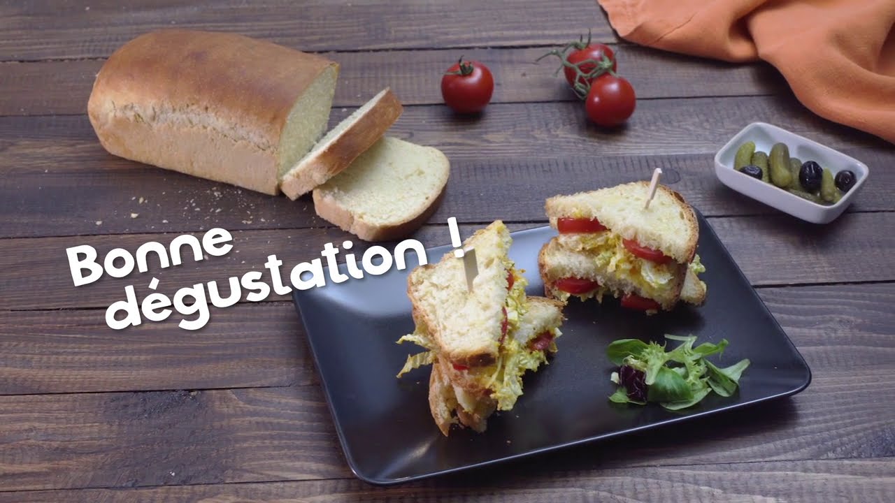 Recette du pain de mie vegan 🍞