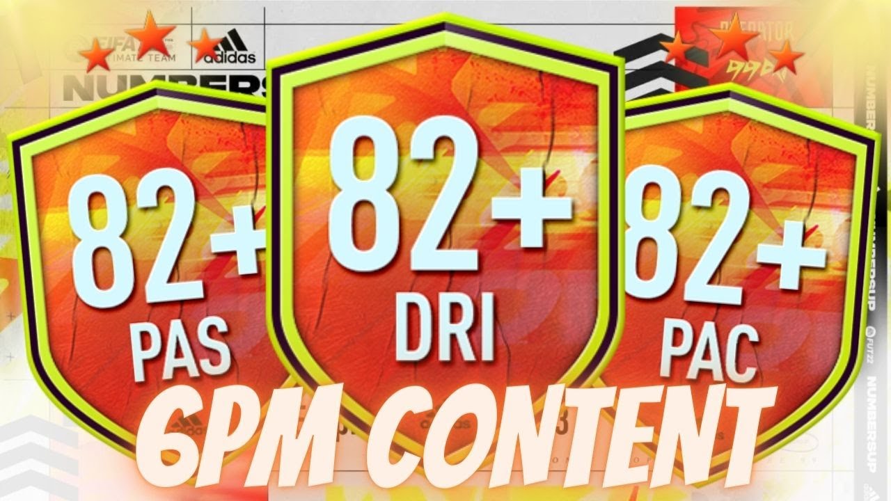 82+ PACE/PASSING/DRIBBLING UPGRADE PACK SBC'S! 6PM CONTENT - FIFA 22 ULTIMATE TEAM