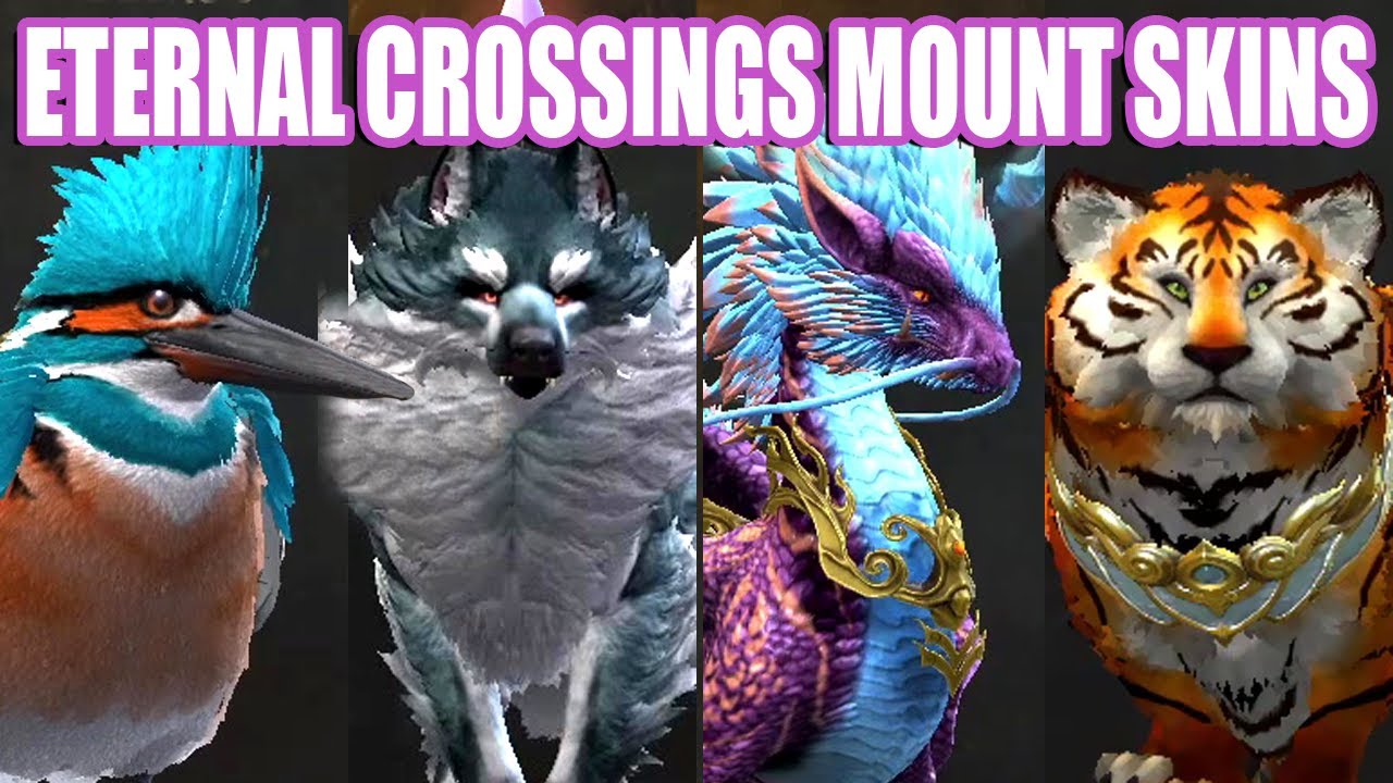 New Mount Skins Reaction (Eternal Crossings) ● Guild Wars 2