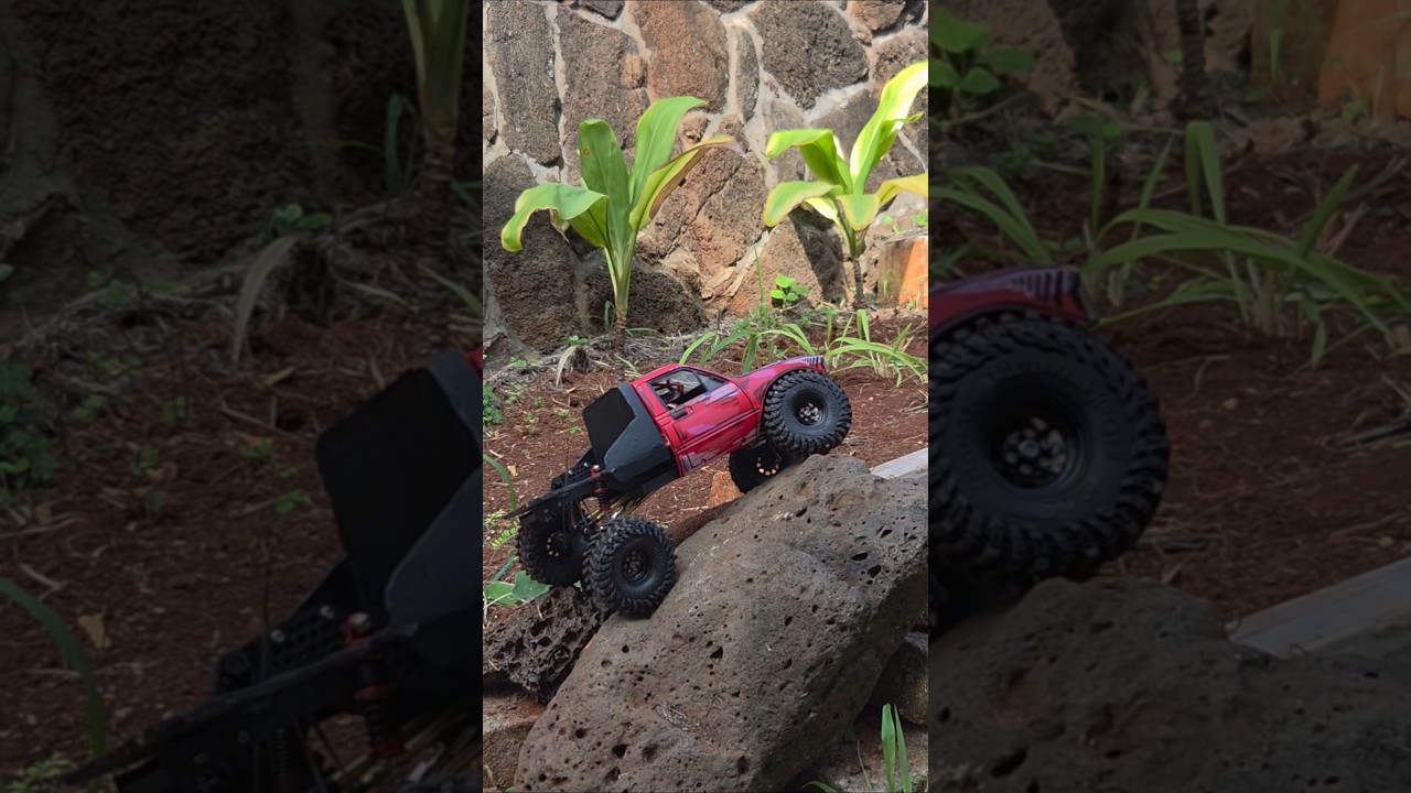 gotta make the course longer. need more rocks! #trx4m #wpl #rc #rccrawler
