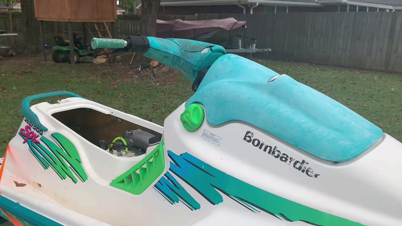 Cleaning up the 94 SPX Sea Doo Project Pt. 9