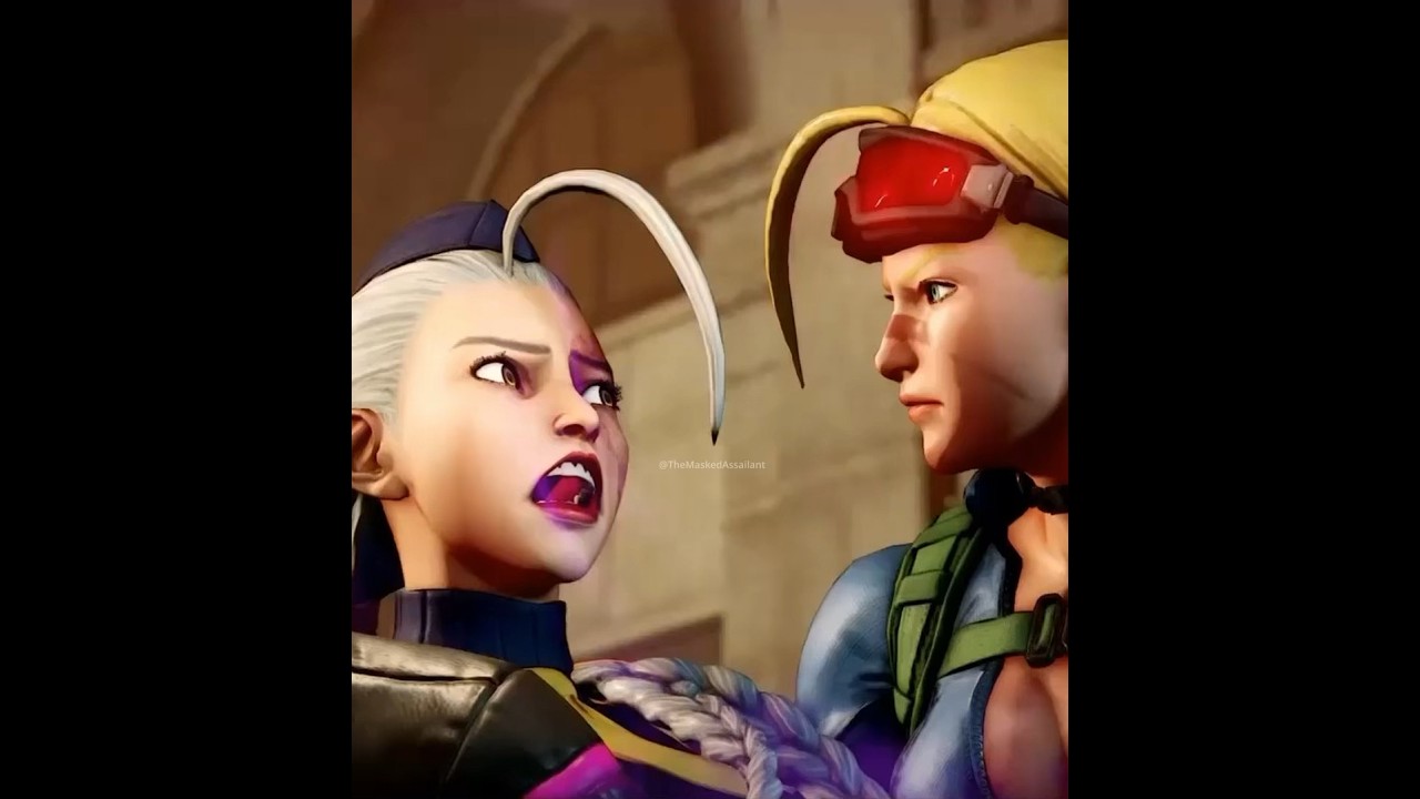 Cammy and Decapre💔 #streetfighter #cammy #decapre #shorts