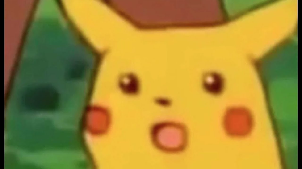 SURPRISED PIKACHU MEME COMPILATION