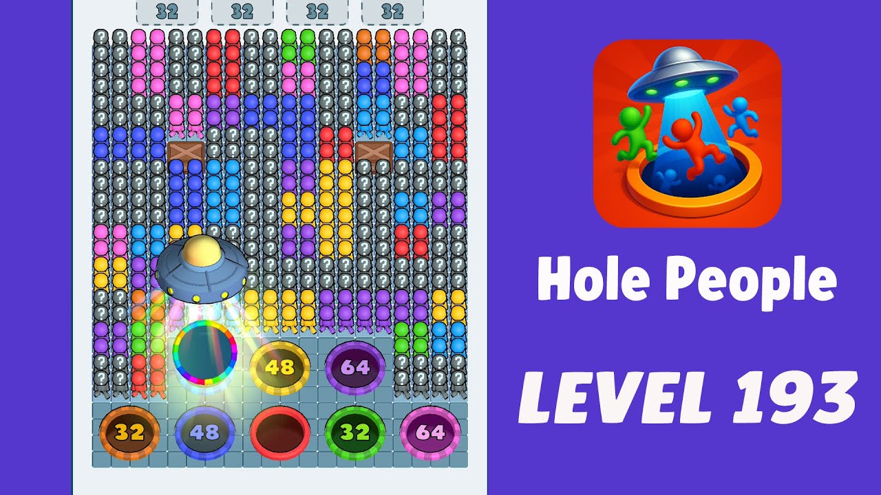 Hole People Level 193 Walkthrough | Gameplay Solution