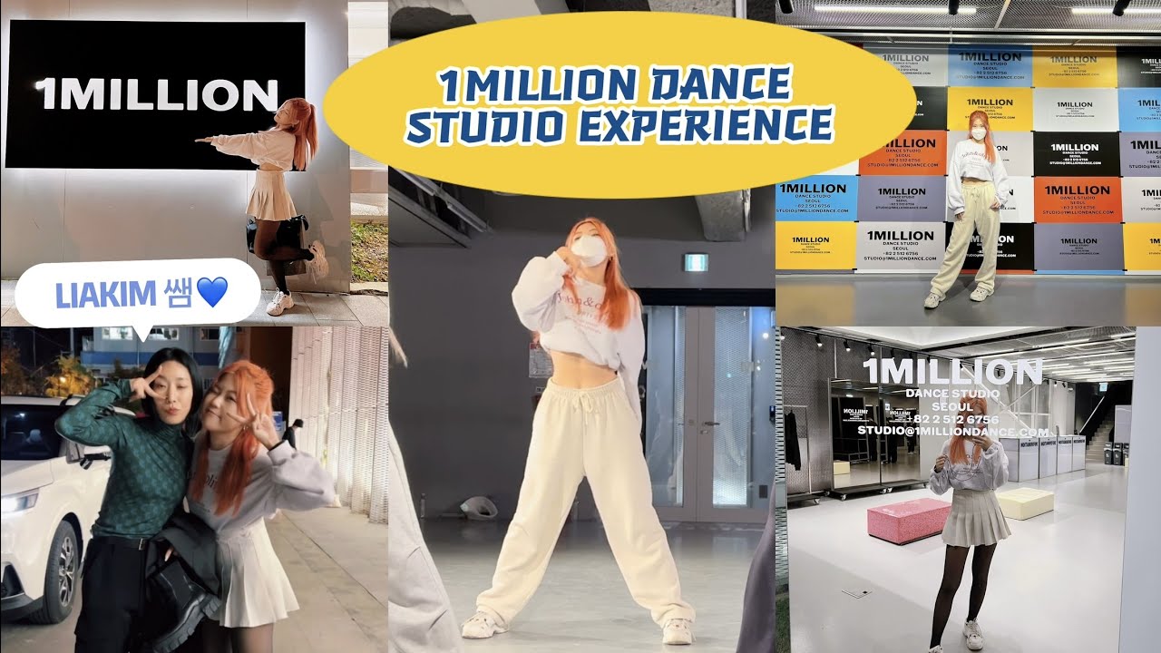 1MILLION Dance Studio Experience (LIAKIM class) Tips & How to book the 1MILLION Dance Studio Classes