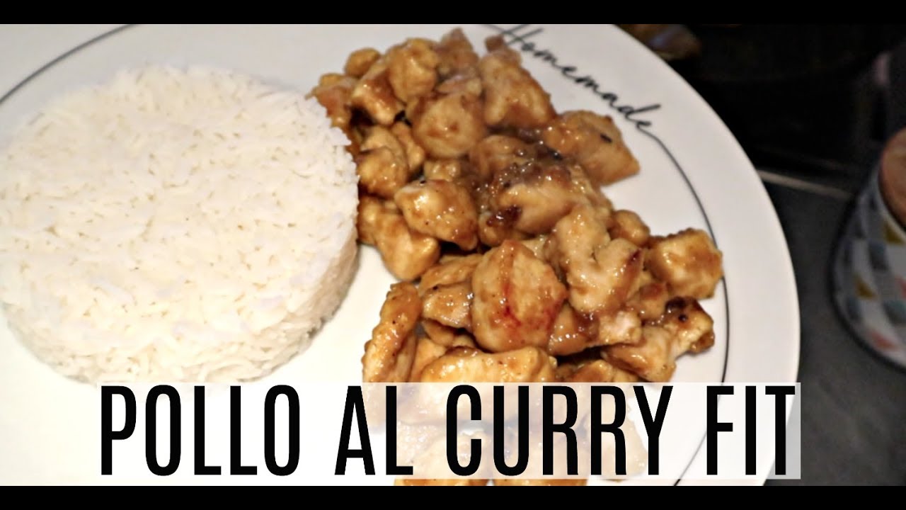 POLLO AL CURRY FIT - RICETTA LIGHT GUSTOSA E FACILISSIMA!