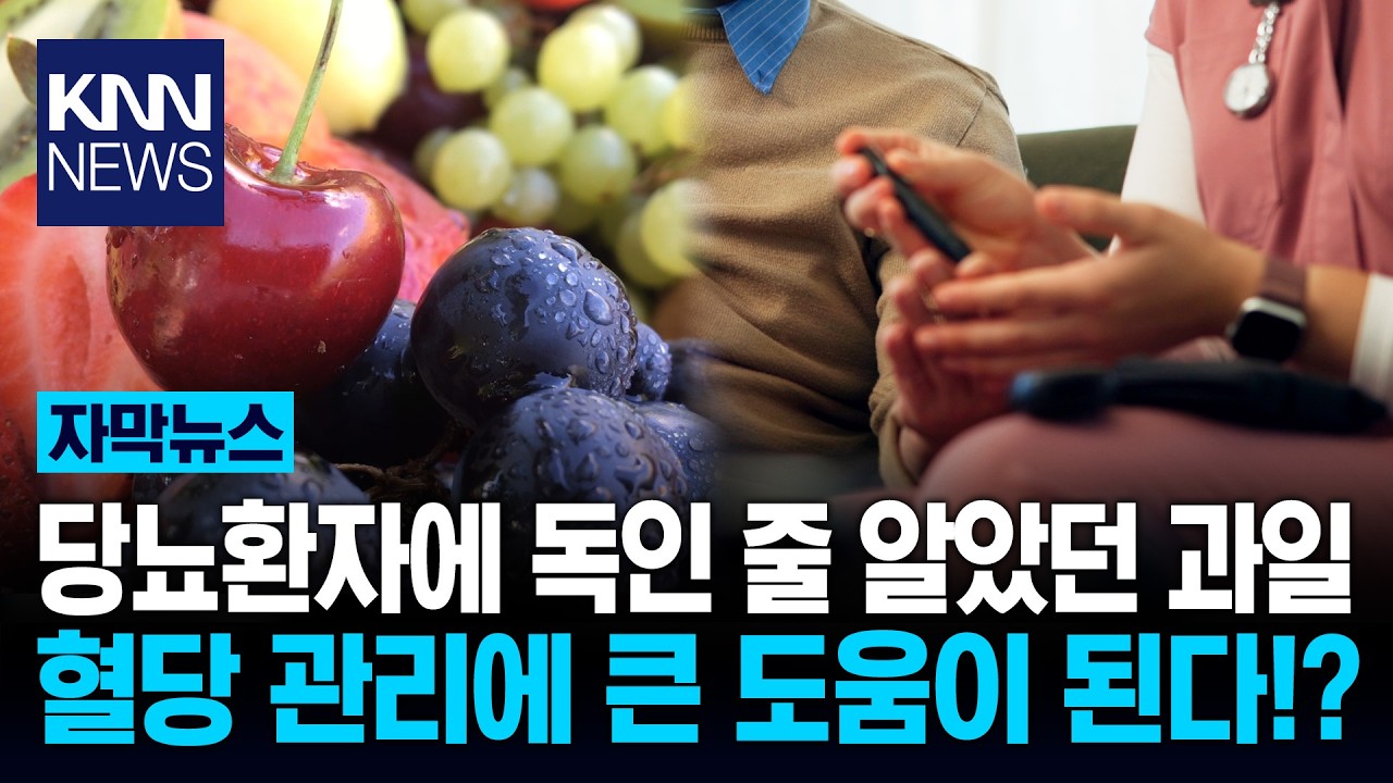 과일 먹고 혈당 스파이크? 안전하게 먹는 방법 보니 / KNN
