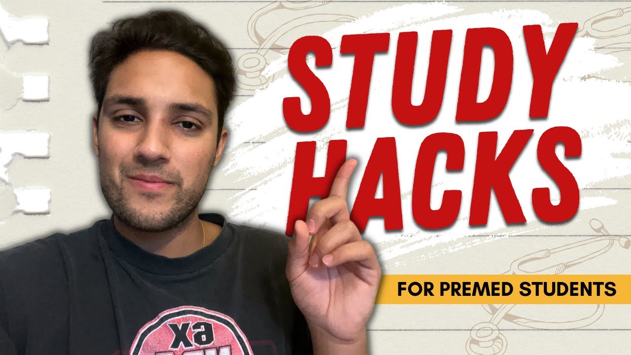 My Favorite Study Hacks For Success As A Pre-Med Student!