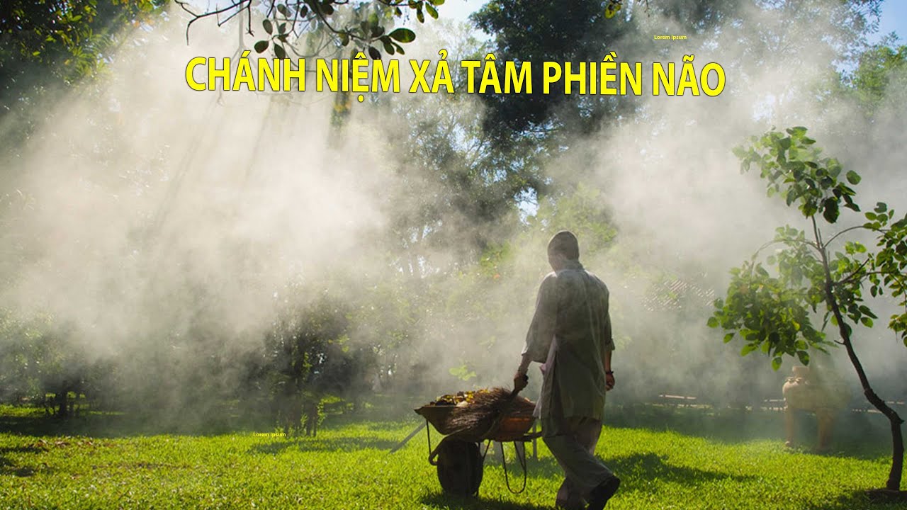 CHÁNH NIỆM XẢ TÂM PHIỀN NÃO