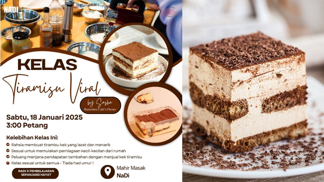 Kelas Tiramisu Viral By Sasha