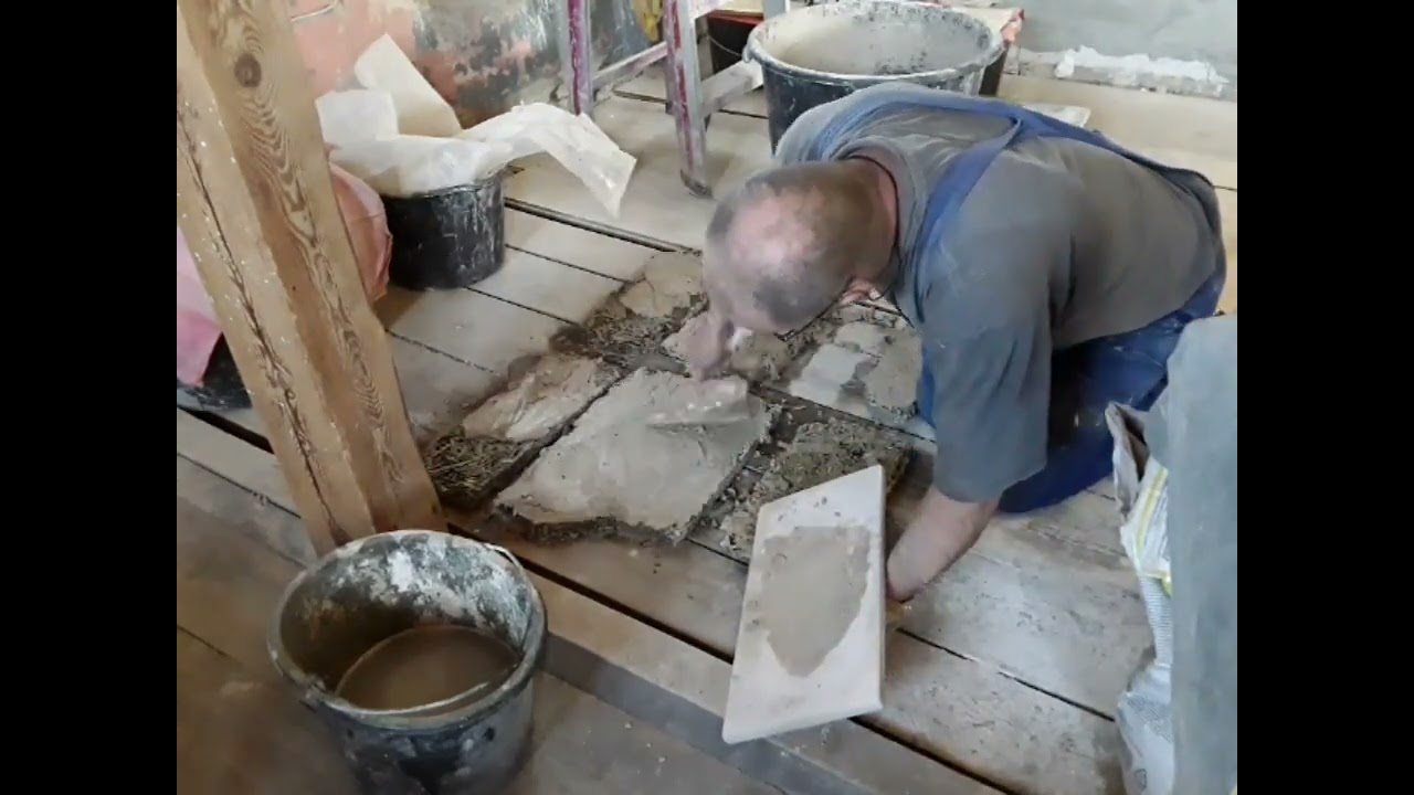 Musterplatten für Farbmuster der selbst gemachten Kalkfarbe, Abfallvermeidung ist fester Bestandteil