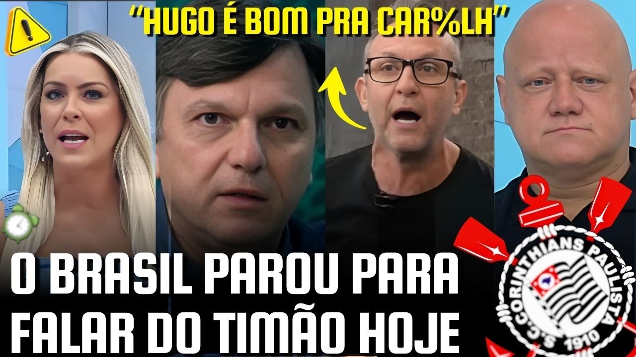 HOJE SÓ DEU CORINTHIANS! - CLASSIFICAÇÃO DOMINOU A IMPRENSA NOS PROGRAMAS ESPORTIVOS - ASSISTA TUDO