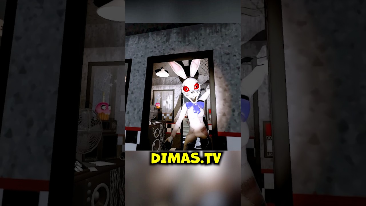 Animatroniki straszą ochroniarza w Garry's Mod VR FNAF Coop, część 1