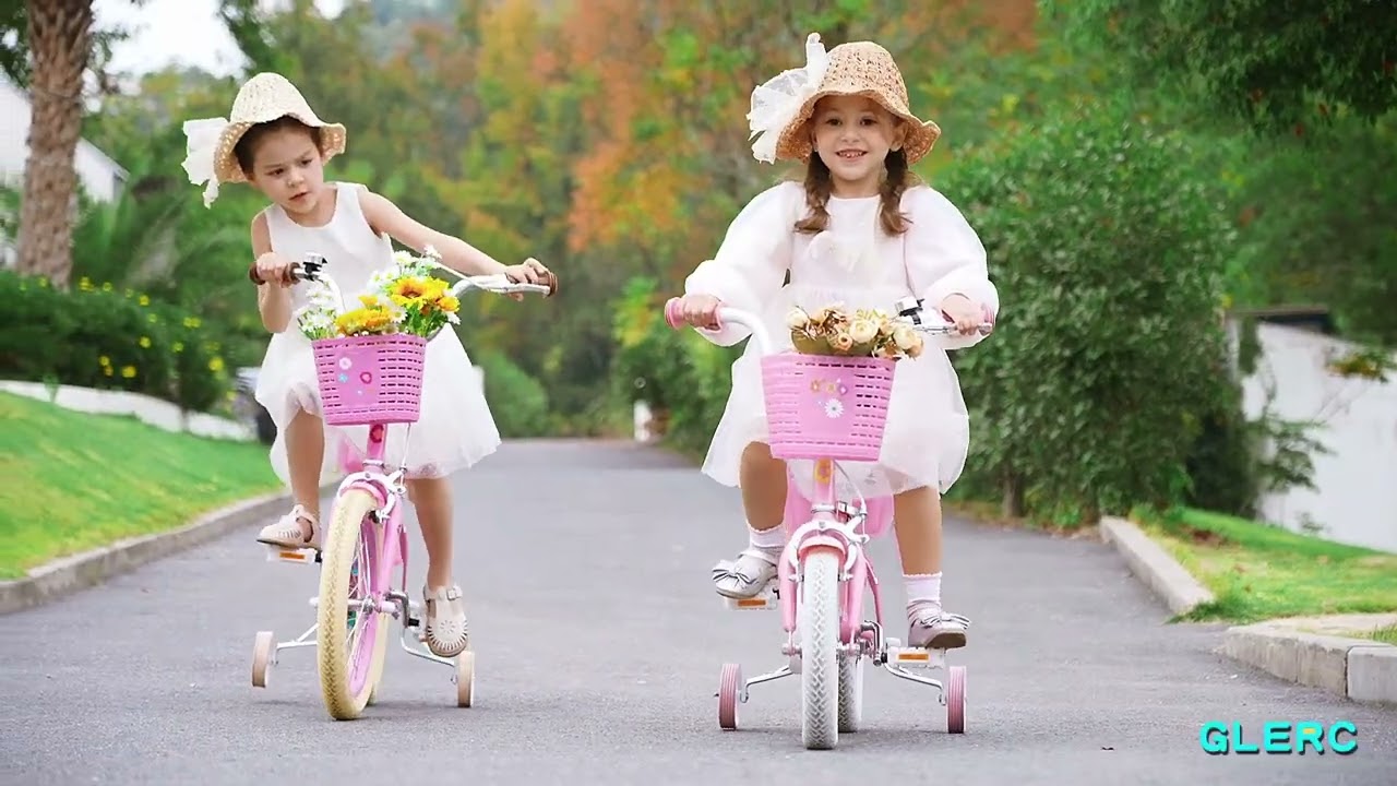 Glerc Bikes Girls Cute Pink Bicycle Maggie