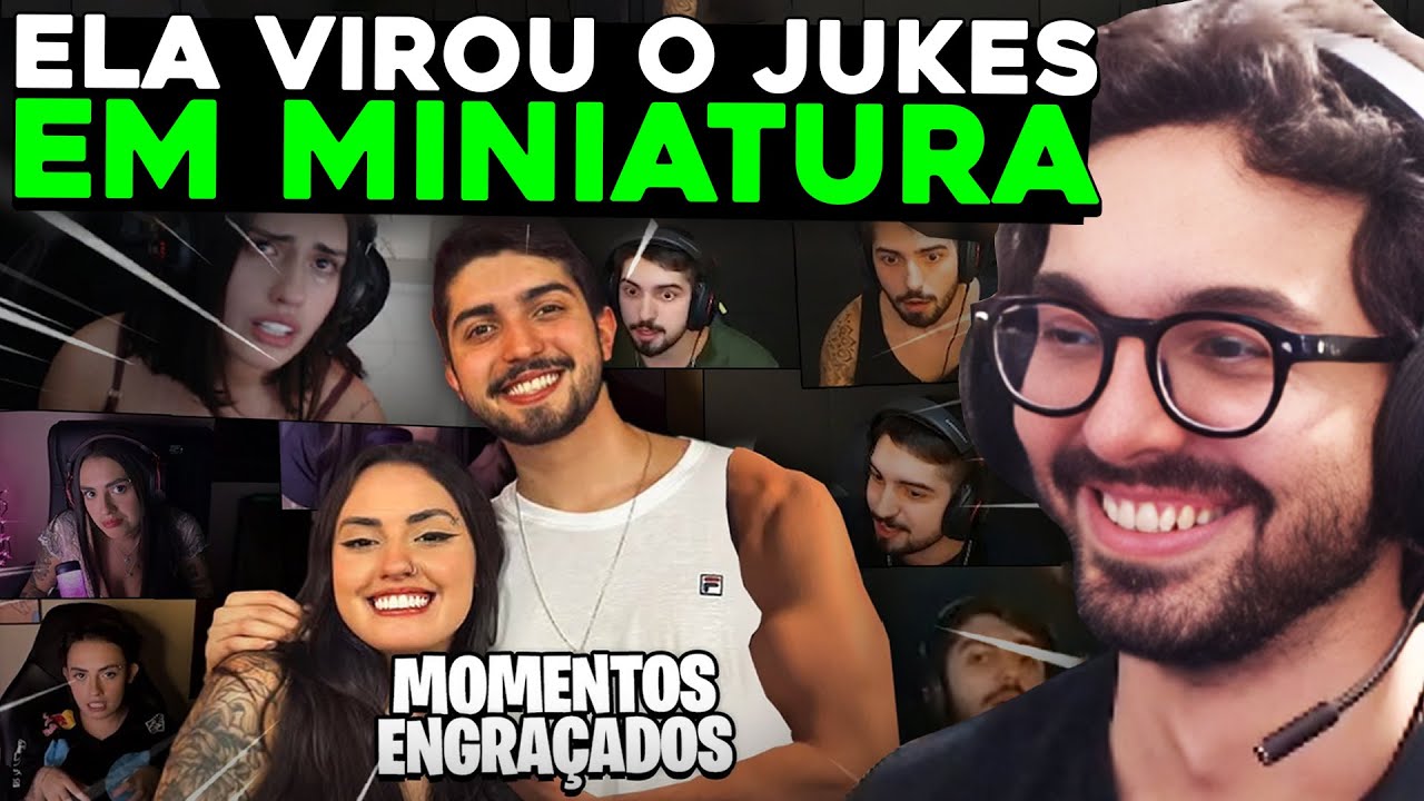 NUNCA JOGUE LOL COM SUA NAMORADA - MELHORES MOMENTOS JUKES E VITORINHA - MYLON REACT