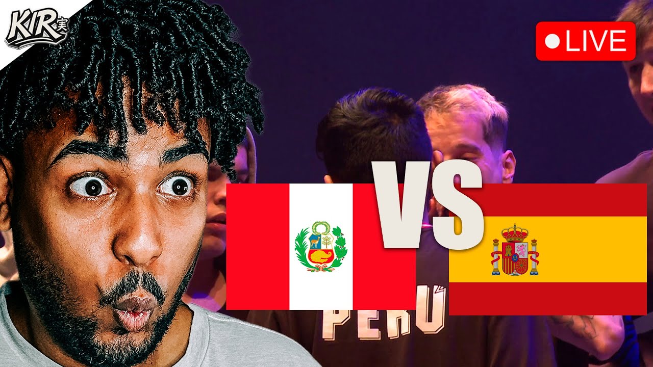 PERU ACABO CON ESPAÑA EN ESTA BATALLA!!! 🛑🇵🇪🔥 | España vs Perú God Level fest 2019 ( REACCION )