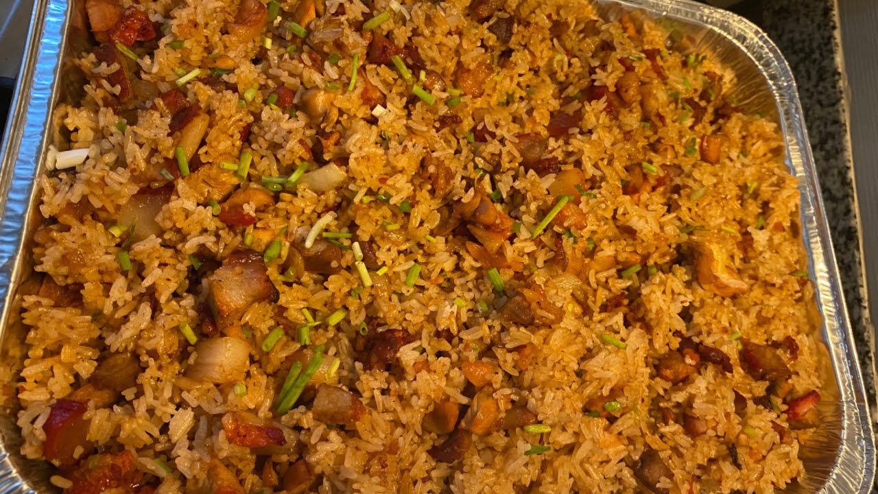 Nasi-gebakken rijst- fried rice- restaurant style