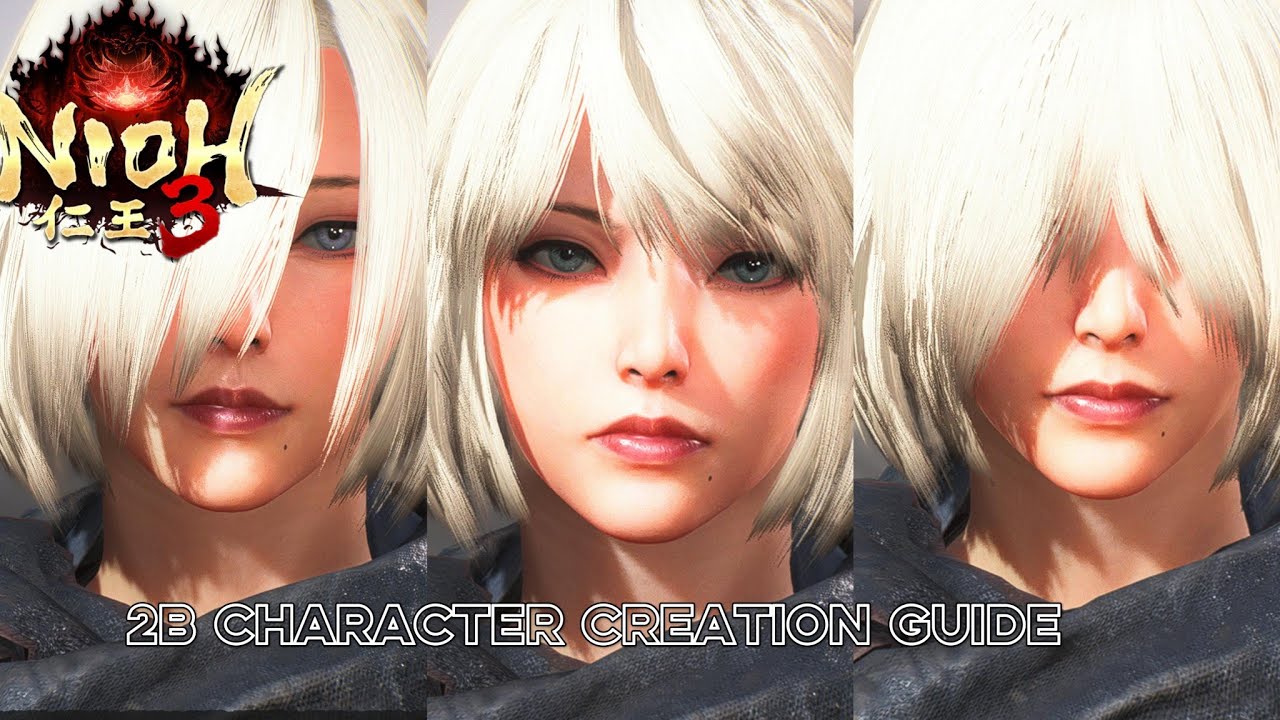 Nioh 3 2B Character Creation Guide please Read Description 📚