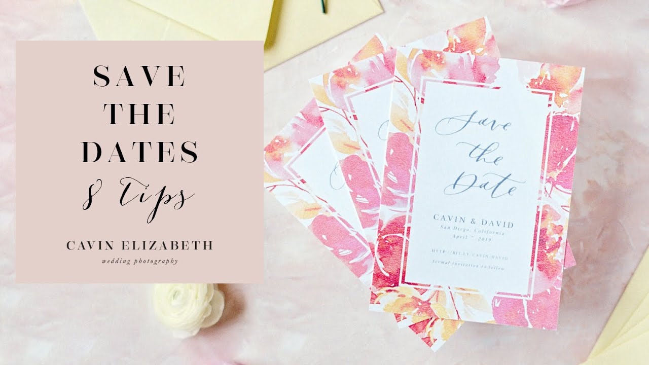 Save the Date Cards: 8 Things to Know Before Sending Them Out