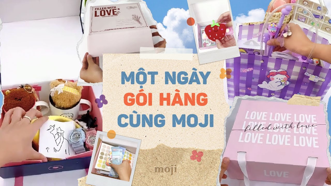 Tổng hợp Tik Tok | Cùng Moji gói hàng và unbox các hộp quà cực xinh - Moji Channel