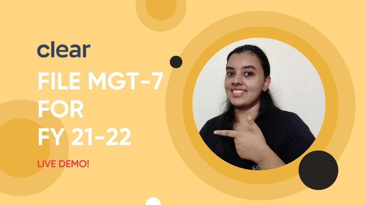 Form MGT-7 l File MGT-7 With ROC l Due Date to File MGT-7