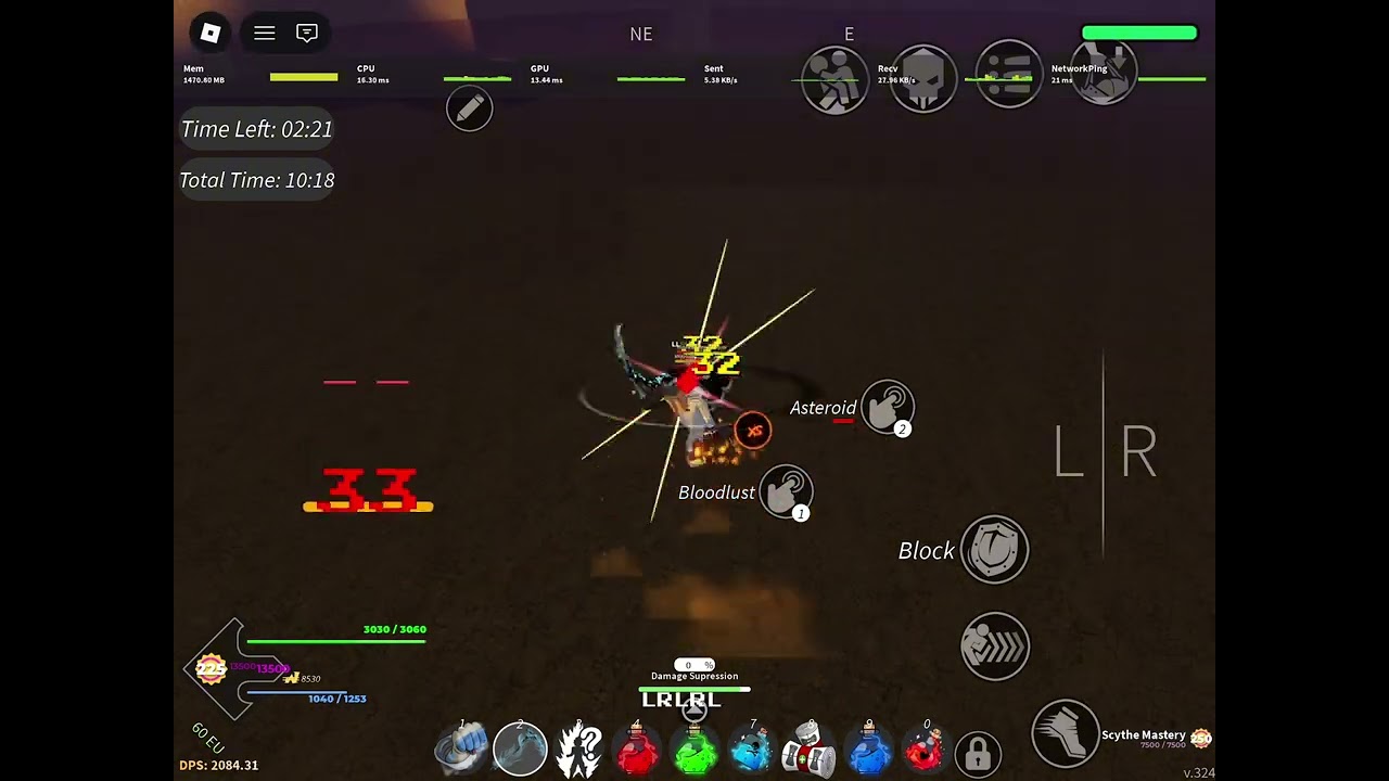 Playing ouwigahara mode in project slayers