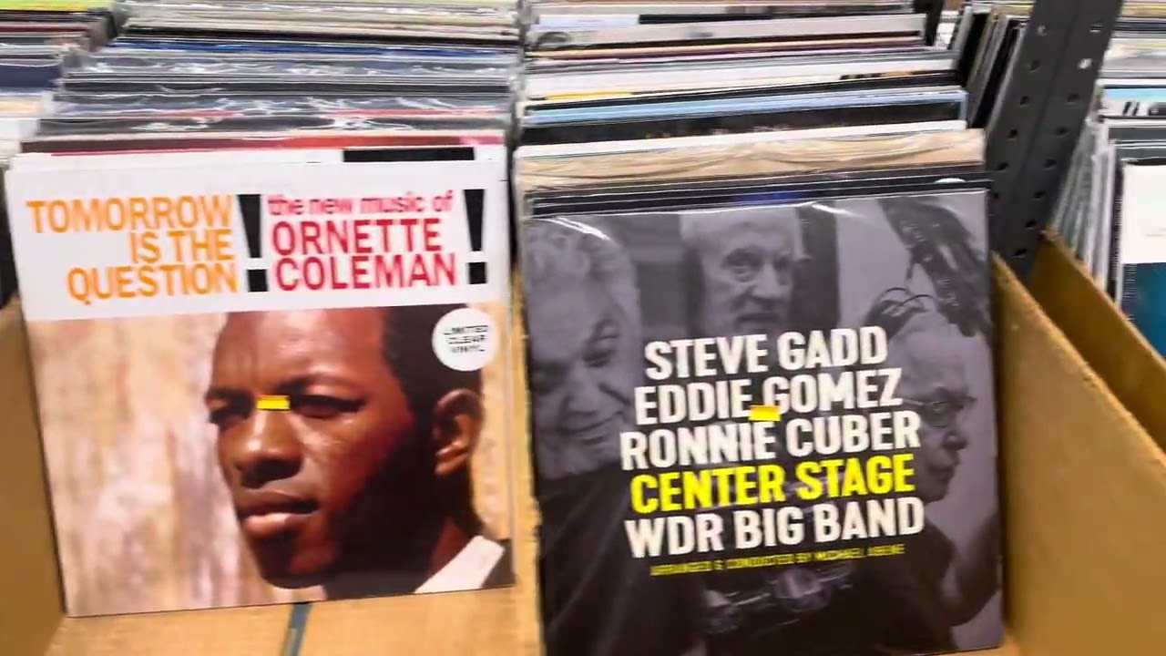 5 minutes and 58 seconds at Jazz Record Center, NYC