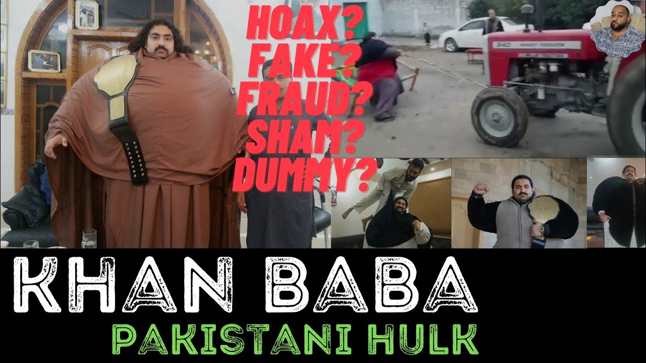 Who is Khan Baba? aka Pakistani Hulk | Arbab Khizer Hayat