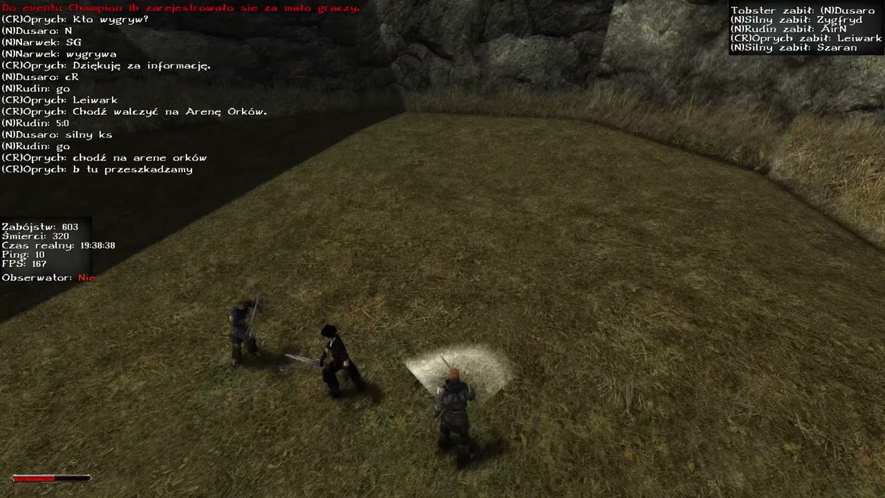 Gothic 2 Online Najemnicy Vs Espadre - Sparing