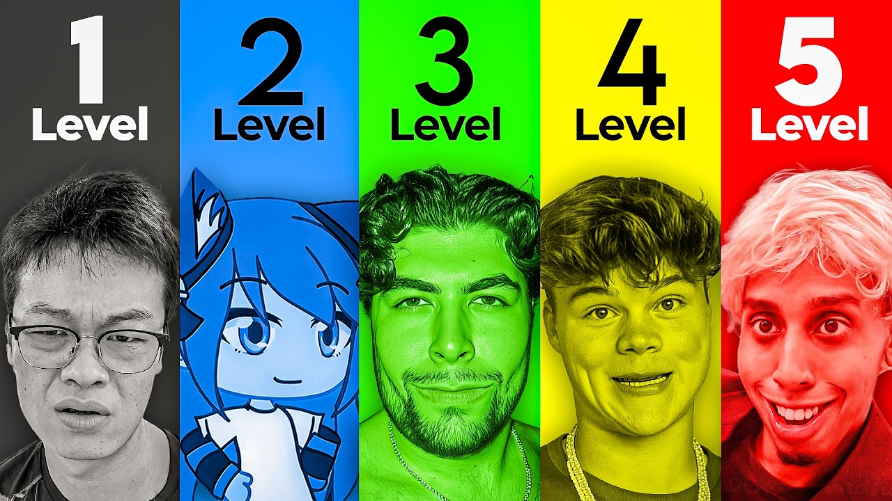 5 уровней агрессоров