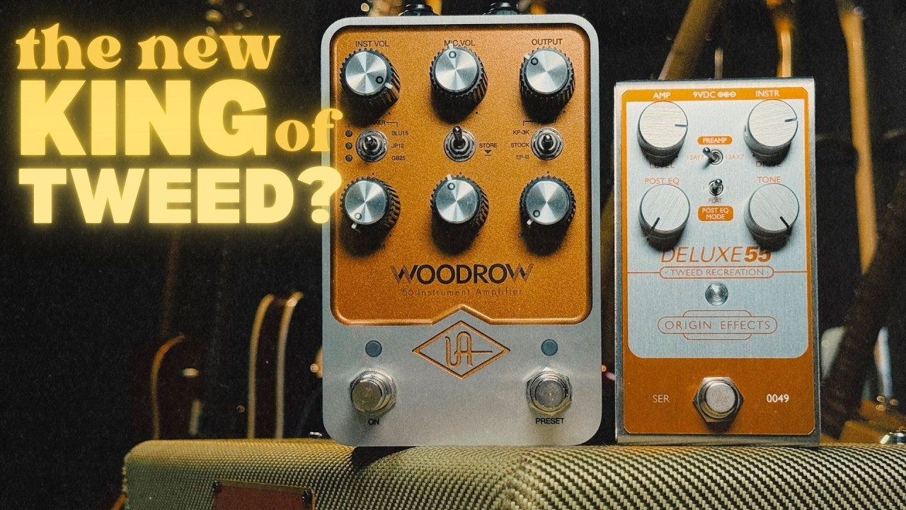 Tweed Face Off: UAFX Woodrow 55 против Origin Effects Deluxe55