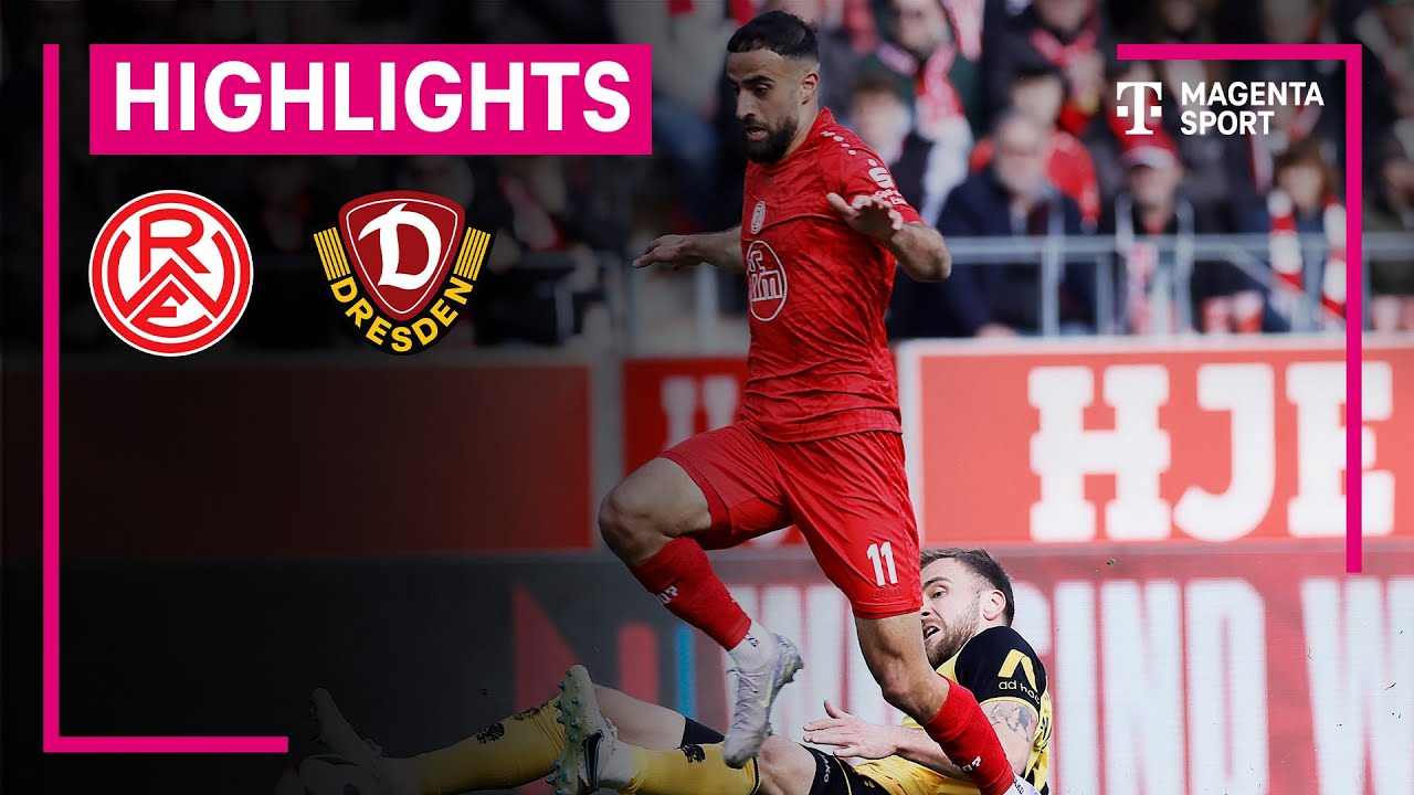 Rot-Weiss Essen - Dynamo Dresden | Highlights 3. Liga | MAGENTA SPORT