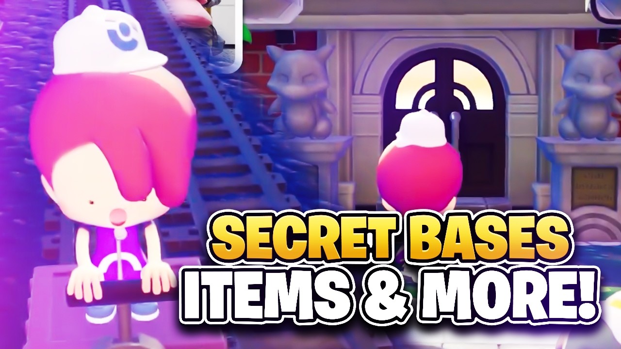 POKOPIA REDSTONE MECHANICS AND SECRET BASES IN NEW DEV ISLAND TOUR