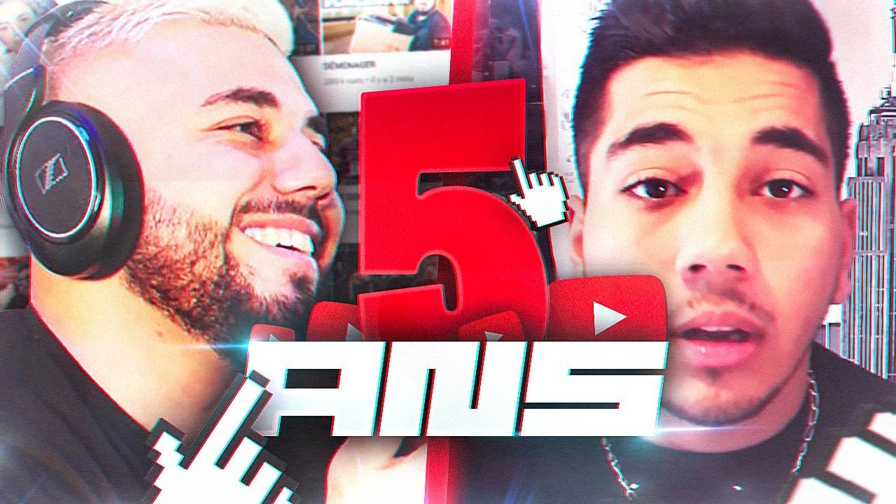 5 ANS SUR YOUTUBE