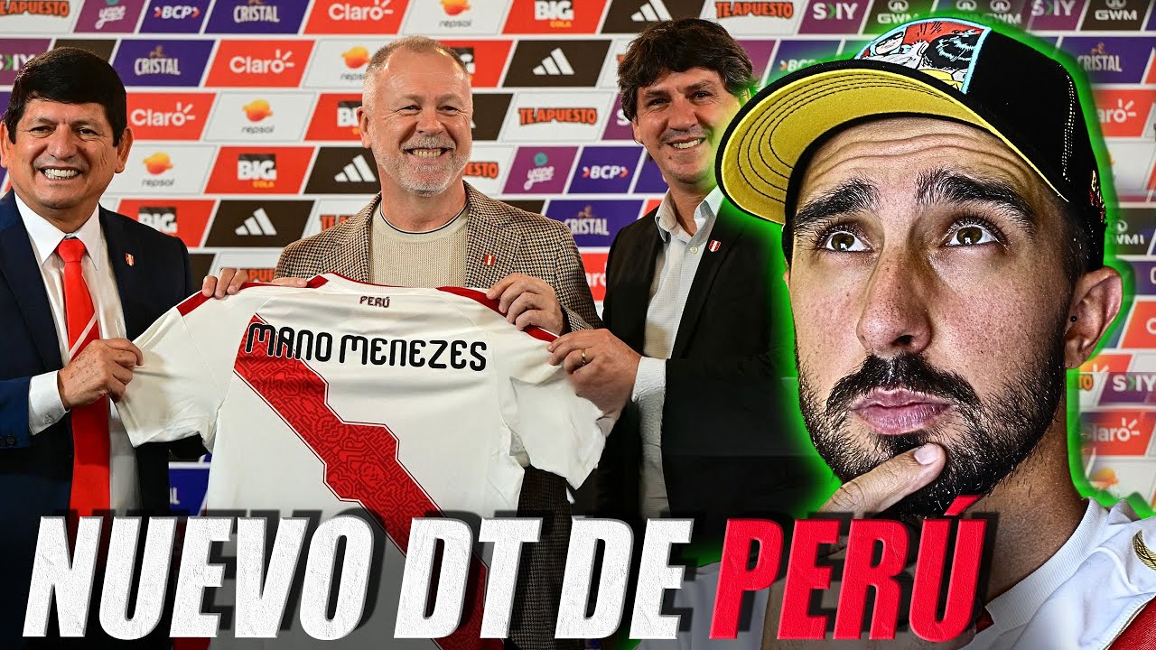 🚨 MANO MENEZES, NUEVO DT de la SELECCIÓN PERUANA 🇵🇪 | ¿Clasificará al Mundial 2030?