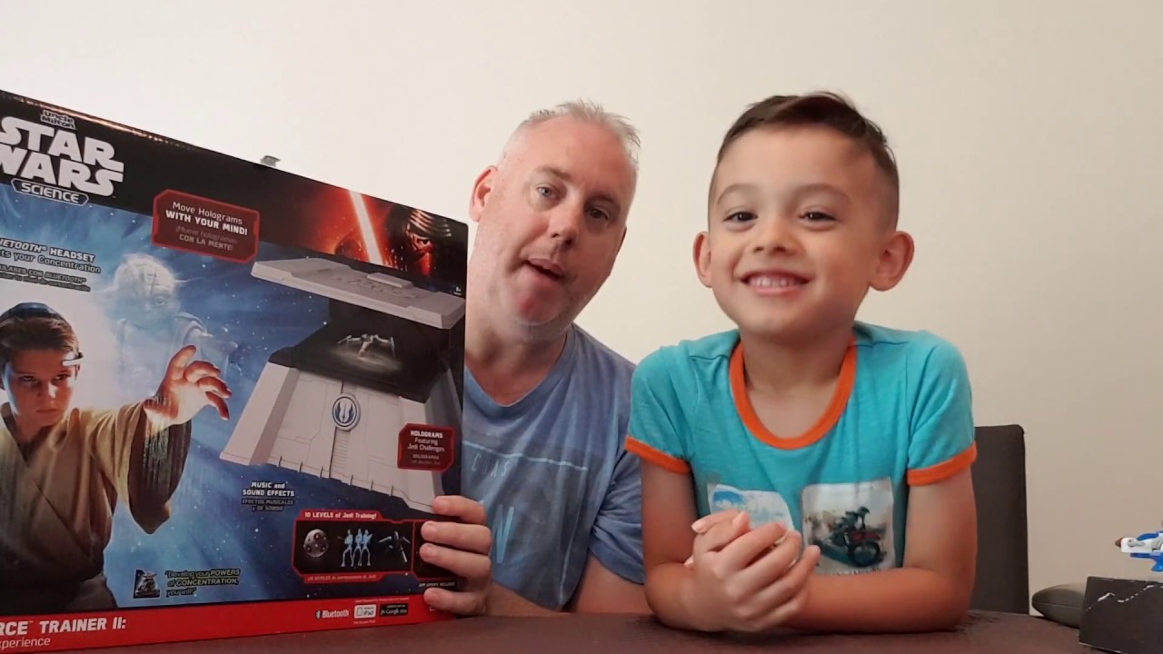 Jeremy's Star Wars Force Trainer toy review