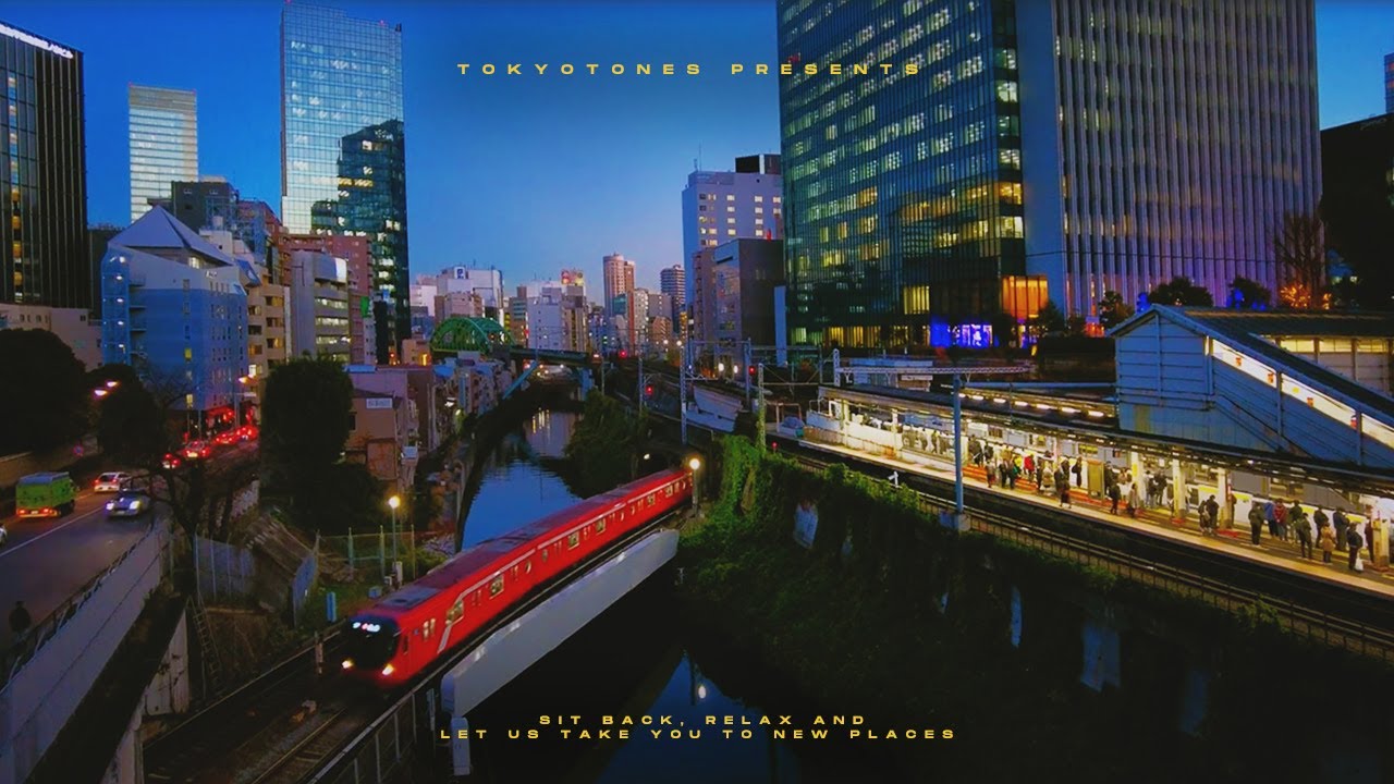beautiful tokyo train view + soft jazz lofi 東京ライブカメラ 御茶ノ水駅 - Tokyo, Japan live cam