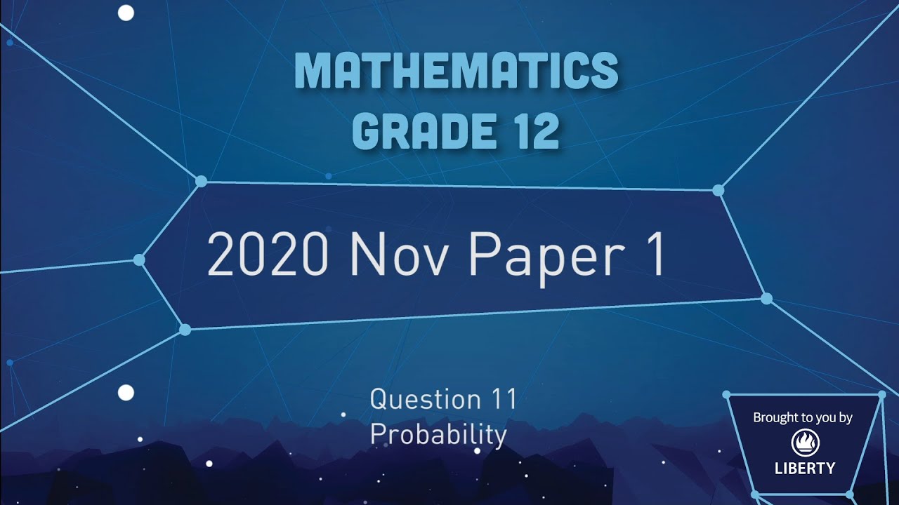 2020: Maths (Paper 1): Question 11