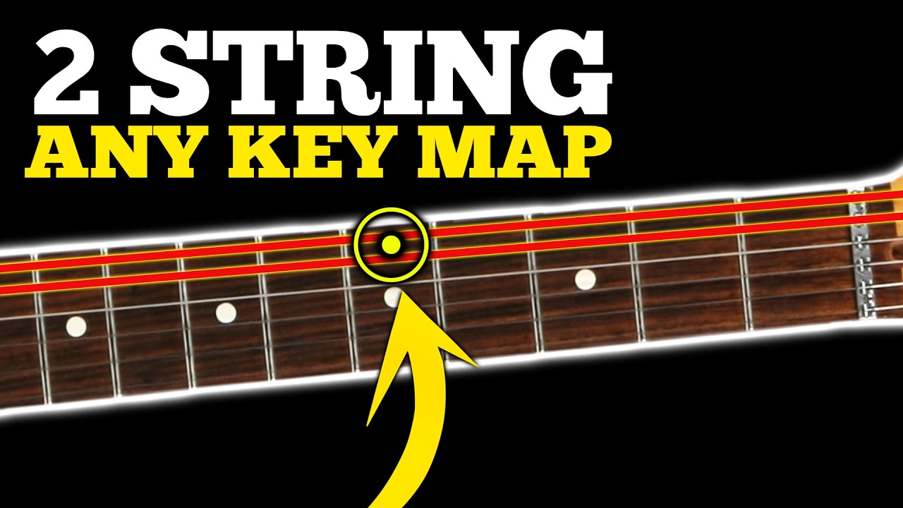 The Fretboard Finally Made Sense With This 2 String Map